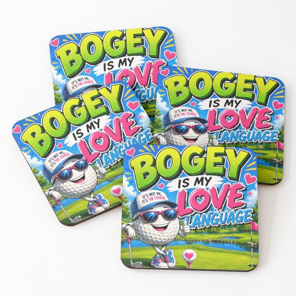 Item preview, Bogey Is My Love Language – Funny Golf Shirt designed and sold by RJsTees.