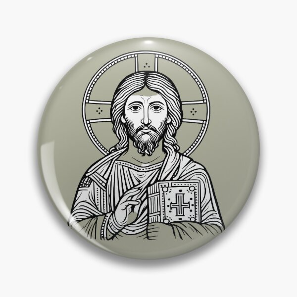 Item preview, Byzantine Jesus Portrait  designed and sold by CashCrow.