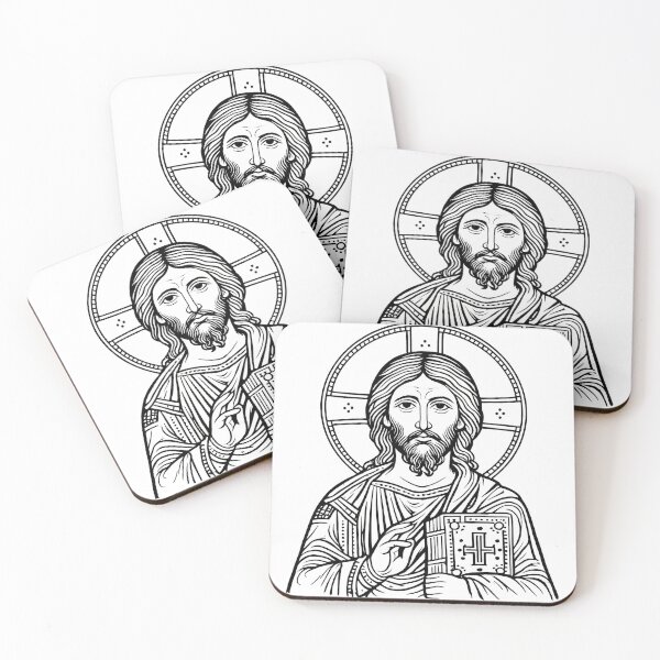 Item preview, Byzantine Jesus Portrait  designed and sold by CashCrow.