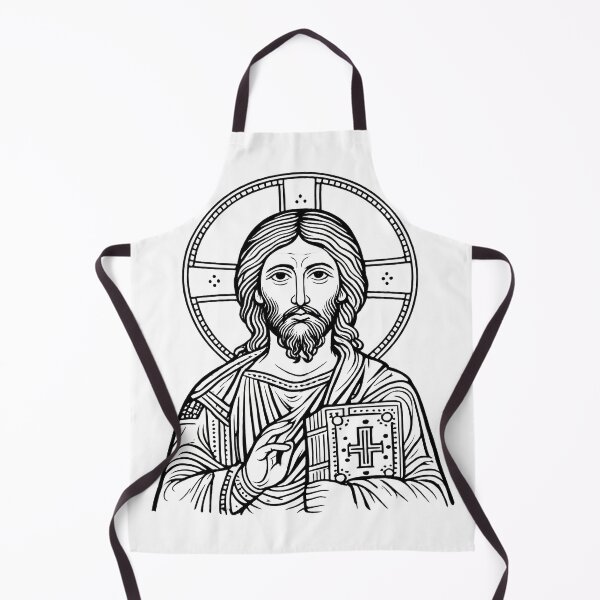 Item preview, Byzantine Jesus Portrait designed and sold by CashCrow.
