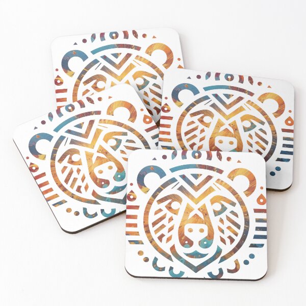 Item preview, Tribal Bear Spirit Animal Geometric Emblem designed and sold by Osmose-Studio ⭐⭐⭐⭐⭐.