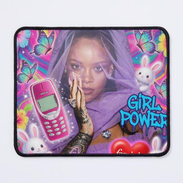 Item preview, Rihanna Girls Support Girls Y2K Collage designed and sold by y2kponyclub.