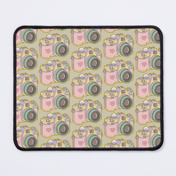 Item preview, Cute Pastel Retro Camera - Kawaii Aesthetic Aesthetic Sticker designed and sold by AliAltinelArt.
