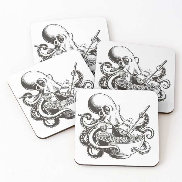 Item preview, Kraken at lunch designed and sold by LunaSolvo.