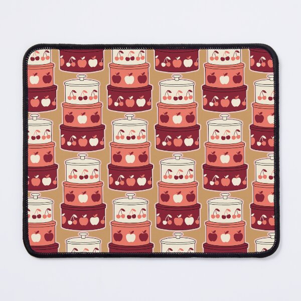 Item preview, Cute Vintage Enamel Cooking Pots - Cherry Apple Cottagecore Sticker designed and sold by AliAltinelArt.