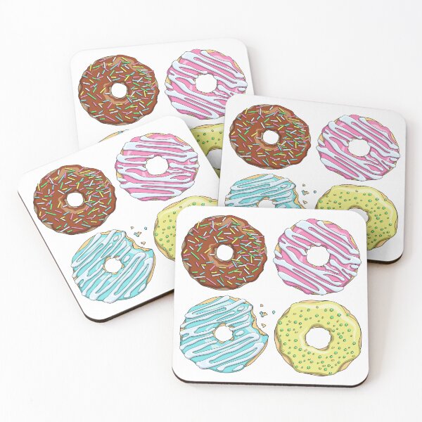 Item preview, Illustration with tasty donuts designed and sold by RizikCat.
