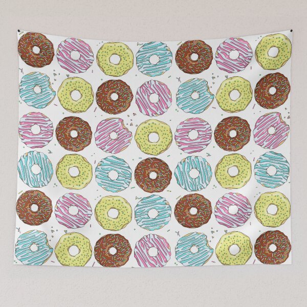 Item preview, Illustration with tasty donuts designed and sold by RizikCat.