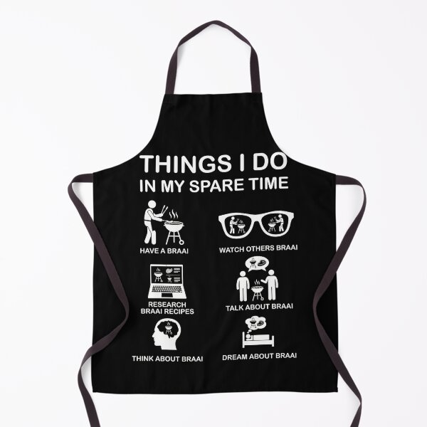 Item preview, Things I Do In My Spare Time Braai Lover designed and sold by d247.