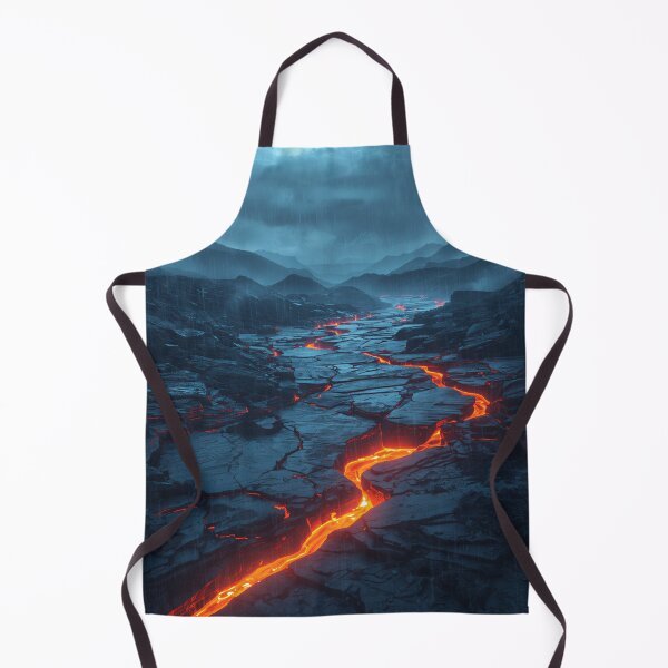Item preview, Photorealistic Alien Volcanic Rift Fantasy Landscape designed and sold by Luminous Wilds.