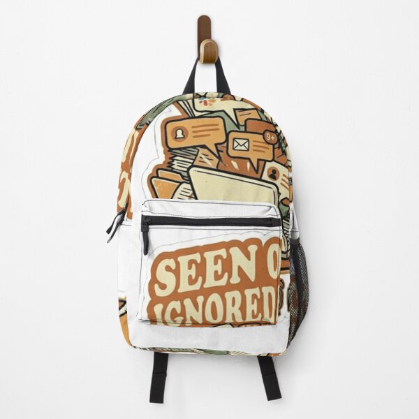 Item preview, Seen On Slack Ignored In Real Life – Funny Introvert Office Meme designed and sold by Dada-arts.
