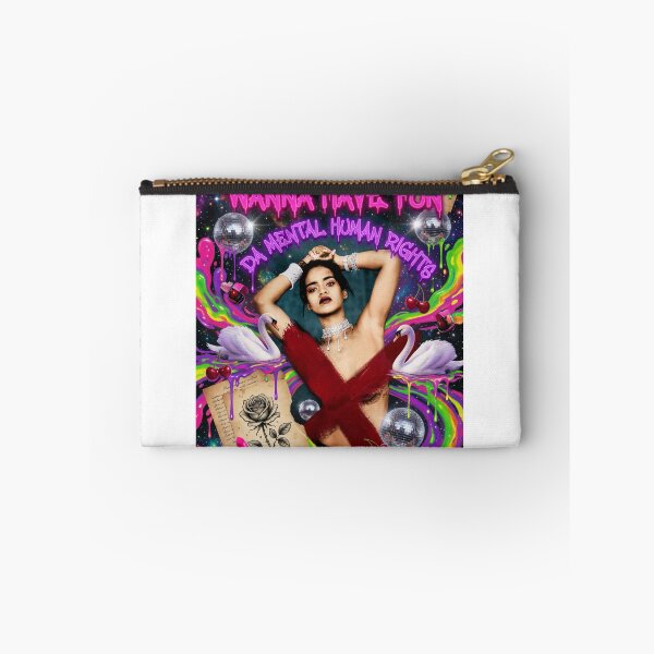 Item preview, Rihanna Surreal Cyber-Y2K Melting Collage Art designed and sold by y2kponyclub.