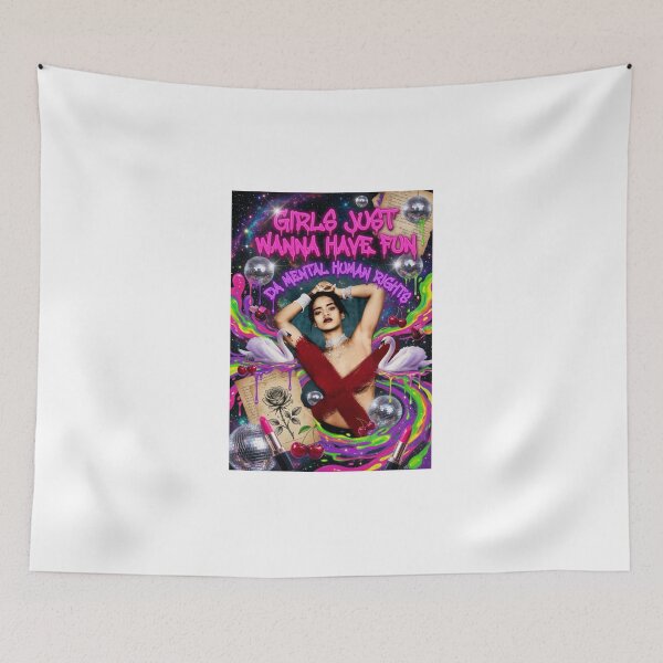 Item preview, Rihanna Surreal Cyber-Y2K Melting Collage Art designed and sold by y2kponyclub.