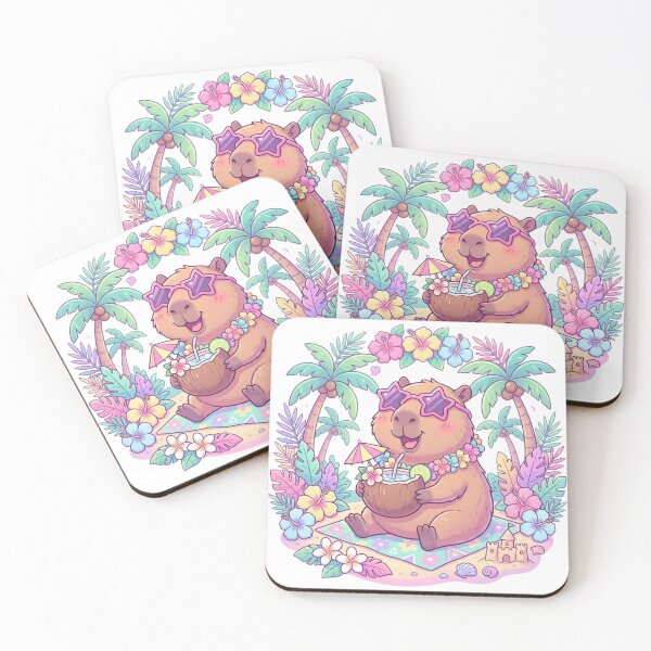 Item preview, Cute Tropical Bear Cartoon Relaxing. designed and sold by MyshopnameSell.