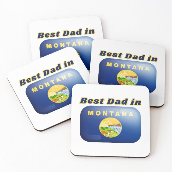 Item preview, Best Dad in Montana designed and sold by HMBPHOTO.