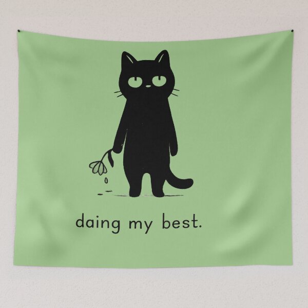Item preview, Doing My Best Cat designed and sold by AdicretorDesign.