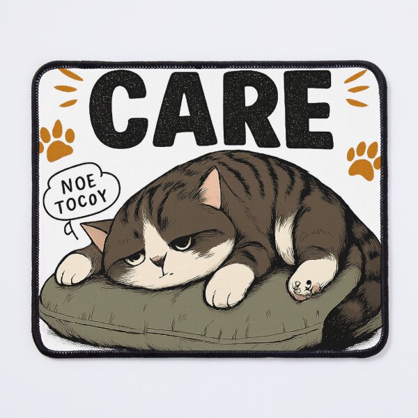 Item preview, Too Lazy to Care – Funny Lazy Cat designed and sold by Dusk & Dawn Apparel.