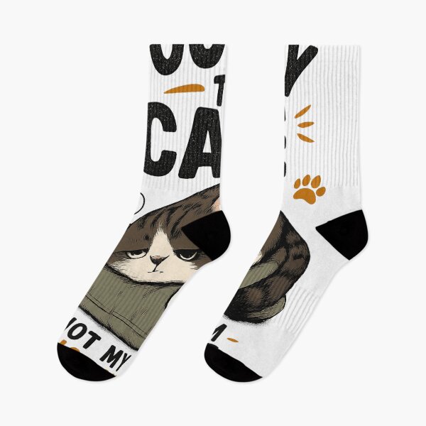 Item preview, Too Lazy to Care – Funny Lazy Cat designed and sold by Dusk & Dawn Apparel.