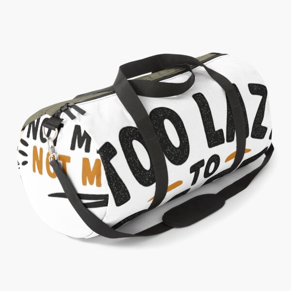 Item preview, Too Lazy to Care – Funny Lazy Cat designed and sold by Dusk & Dawn Apparel.