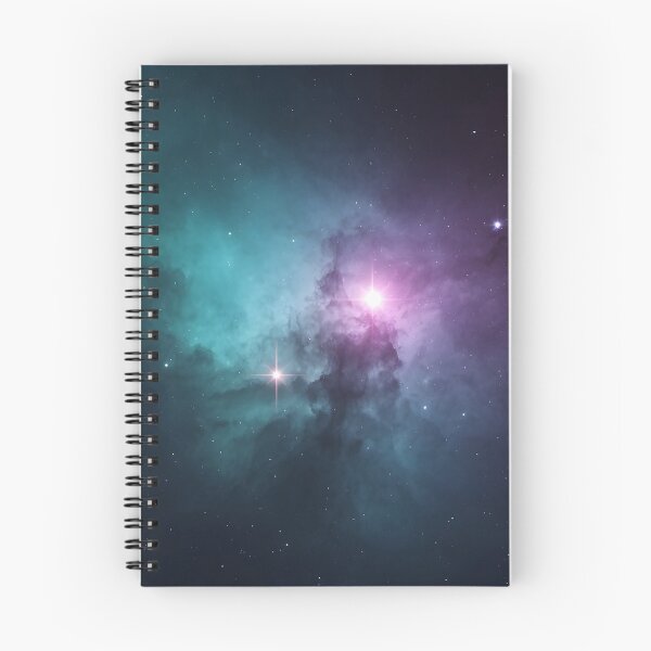 Item preview, Turquoise Violet Nebula Twin Stars designed and sold by MAWOdesign.