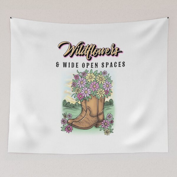 Item preview, Wildflowers & wide open spaces designed and sold by bodyartbybaylee.