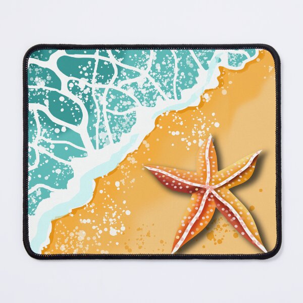 Item preview, Starfish on Sandy Beach designed and sold by Andrew Hitchen.
