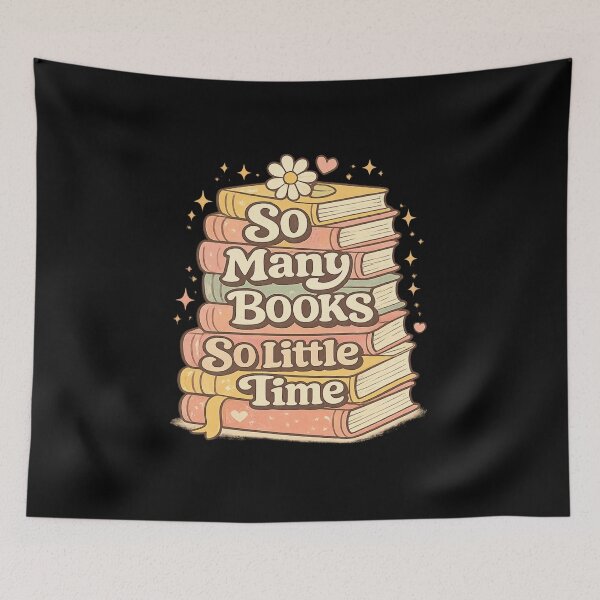 Item preview, So Many Books So Little Time Cozy Book Stack designed and sold by AMICO77.