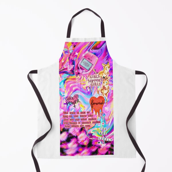 Item preview, Y2K Girl Power Melting Cyber Psychedelic Collage Art designed and sold by y2kponyclub.