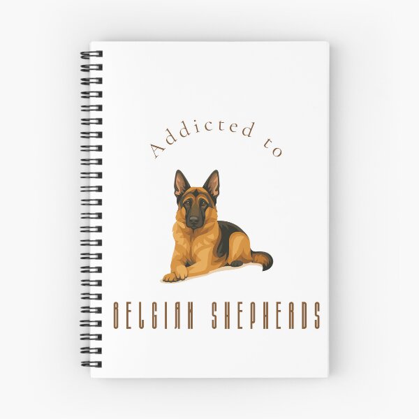 Item preview, Addicted to Belgian Shepherds — Dog Lover Wall Art & Apparel Print designed and sold by MoodsOfMine.