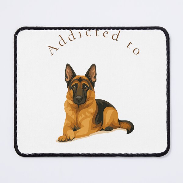 Item preview, Addicted to Belgian Shepherds — Dog Lover Wall Art & Apparel Print designed and sold by MoodsOfMine.