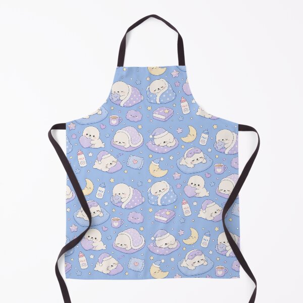Item preview, Kawaii Seal Bedtime Pattern designed and sold by Soft Berry Studio.