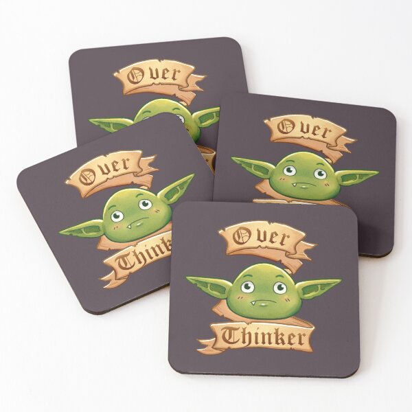 Item preview, Overthinker Goblin designed and sold by KrishyArt.