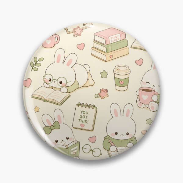 Item preview, Cozy Bunny Study Club Pattern designed and sold by Soft Berry Studio.