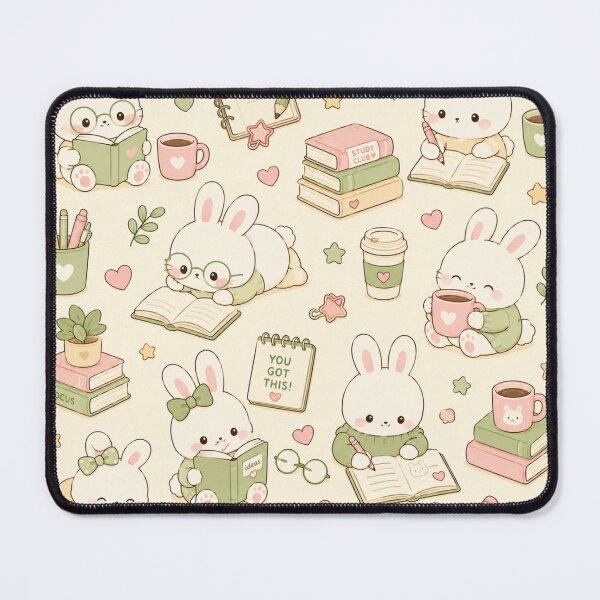 Item preview, Cozy Bunny Study Club Pattern designed and sold by Soft Berry Studio.