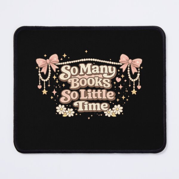 Item preview, So Many Books So Little Time Minimal Reader Quote designed and sold by AMICO77.