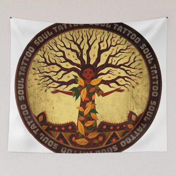 Item preview, Tree Girl - Soul Tattoo designed and sold by Born-to-Storm.