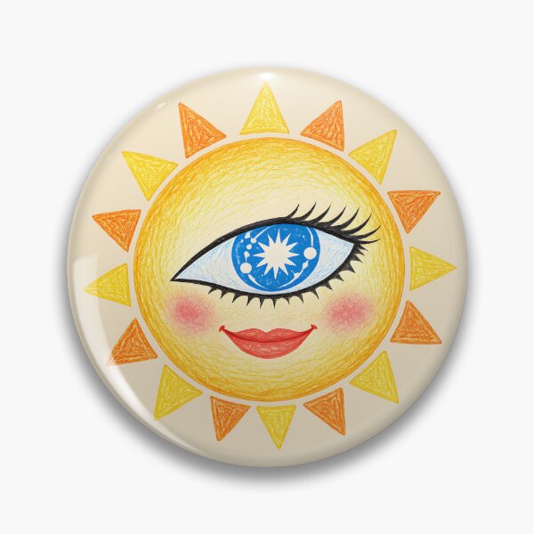 Item preview, Cassandra Sun – Cute NoSQL Database Eye Illustration designed and sold by Nerd Romance Café.