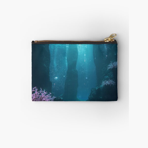 Item preview, Bioluminescent Alien Reef Fantasy Ocean Landscape designed and sold by Luminous Wilds.