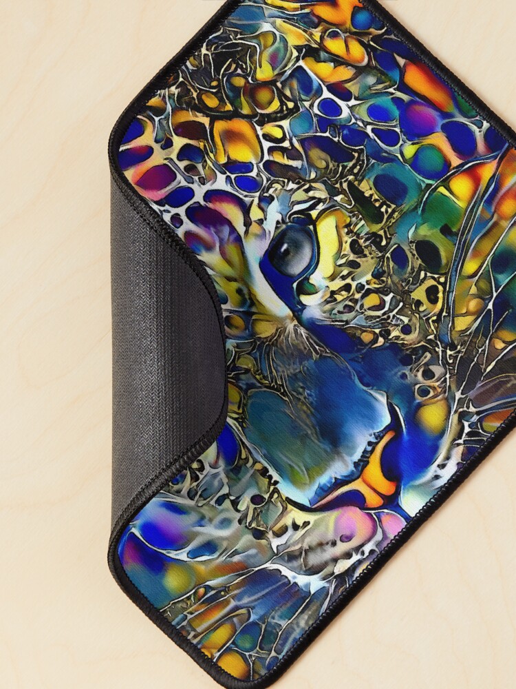 Thumbnail 2 of 5, Mouse Pad, LEOCOLOR designed and sold by salomitata.