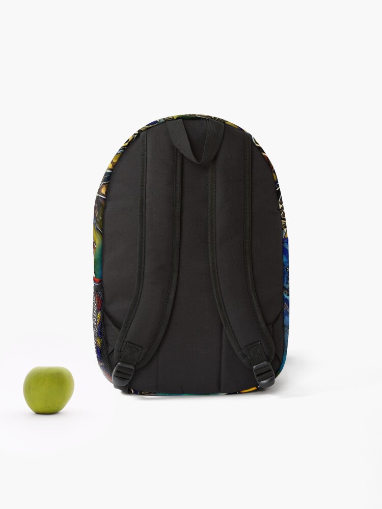 Thumbnail 2 of 3, Backpack, LEOCOLOR designed and sold by salomitata.