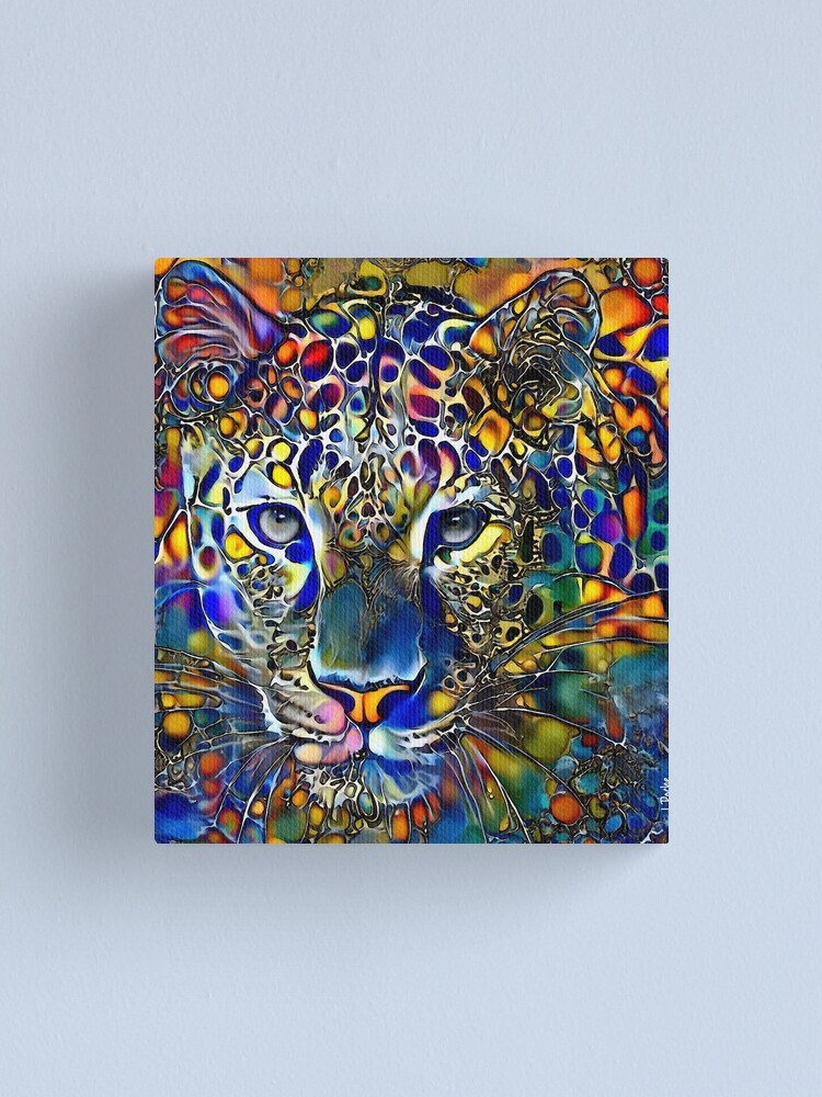 Thumbnail 1 of 3, Canvas Print, LEOCOLOR designed and sold by salomitata.