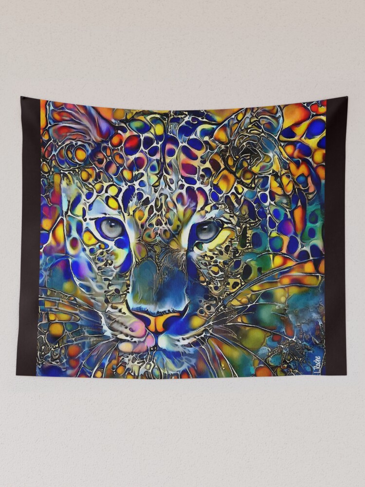 Thumbnail 2 of 3, Tapestry, LEOCOLOR designed and sold by salomitata.