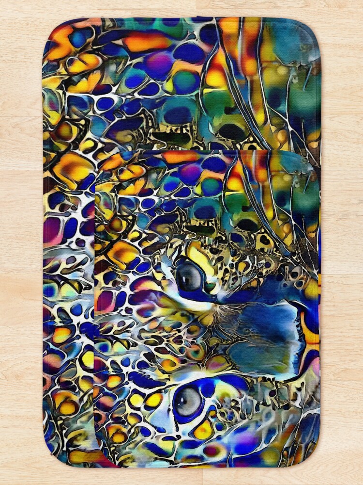 Thumbnail 5 of 6, Bath Mat, LEOCOLOR designed and sold by salomitata.