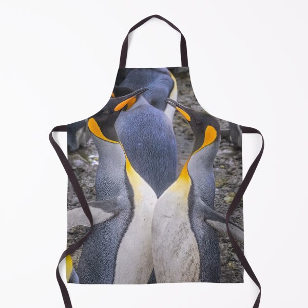 Item preview, Chest Bumping King Penguins South Georgia Island designed and sold by PhotoArt by Joan Carroll.
