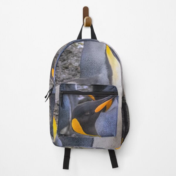 Item preview, Chest Bumping King Penguins South Georgia Island designed and sold by PhotoArt by Joan Carroll.