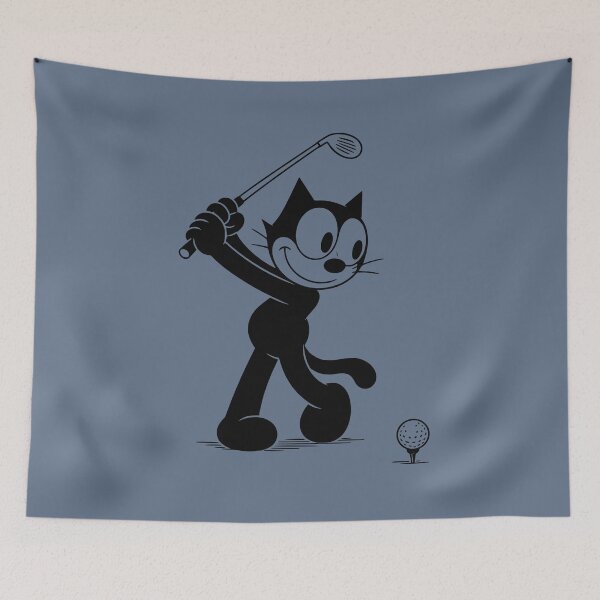 Item preview, Felix the Cat - Nine Lives. One Smooth Swing - A designed and sold by VoglR.