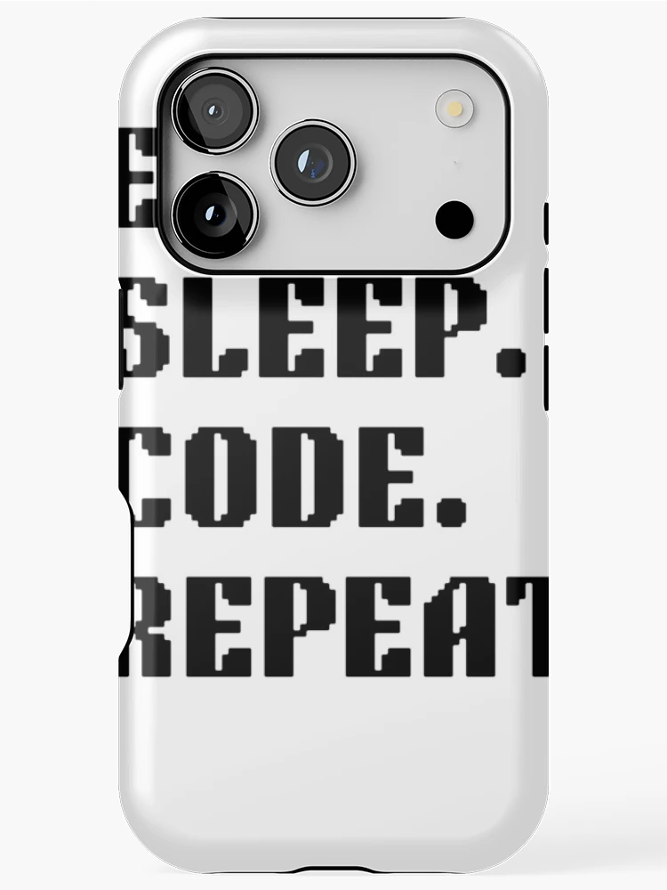 Thumbnail 1 of 4, iPhone Case, Code Routine 8-Bit designed and sold by Vibedesin.
