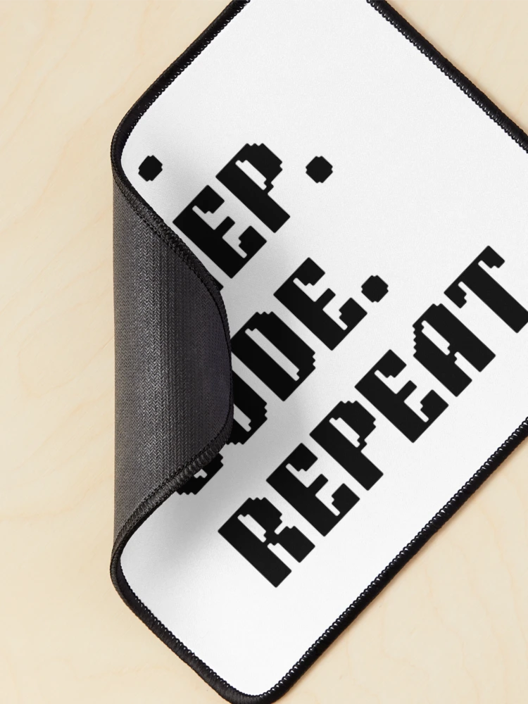 Thumbnail 2 of 5, Mouse Pad, Code Routine 8-Bit designed and sold by Vibedesin.