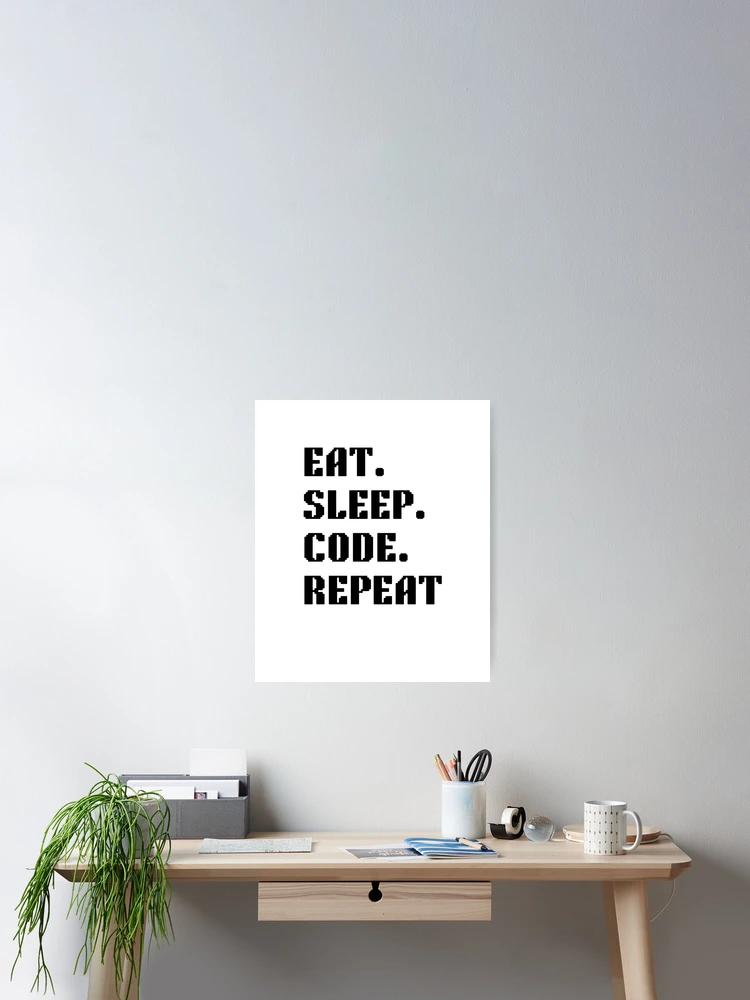 Thumbnail 2 of 3, Poster, Code Routine 8-Bit designed and sold by Vibedesin.
