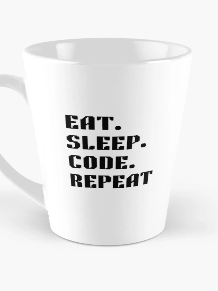 Thumbnail 3 of 4, Coffee Mug, Code Routine 8-Bit designed and sold by Vibedesin.