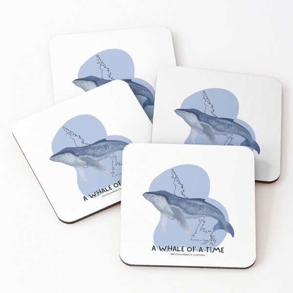 Item preview, Whale of a Time - Newfoundland and Labrador trip T-shirt design designed and sold by Shel13X.